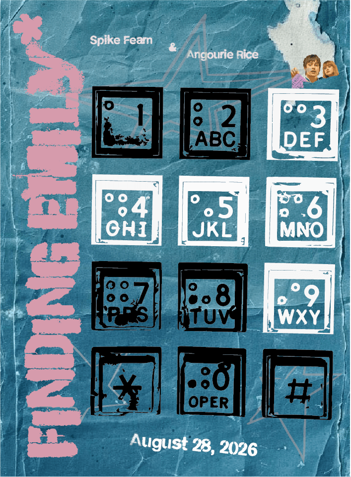 Finding Emily illustrated telephone poster